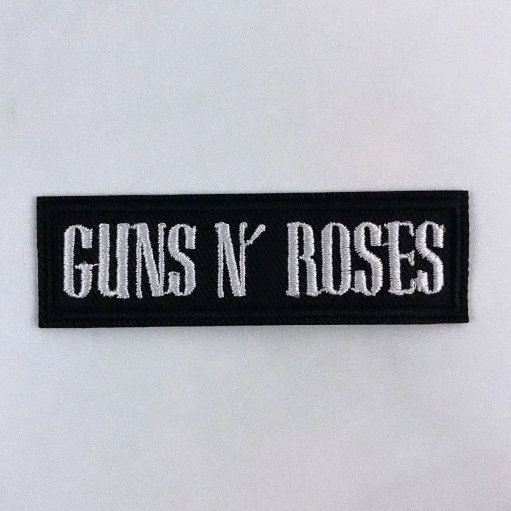 Guns N Roses Band Plain Embroidered Patch - Picture 1 of 3